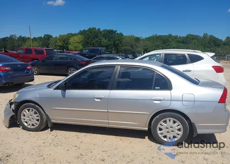 2005 Honda Civic Lx z USA, uszkodzony, nr VIN 2HGES16655H538845